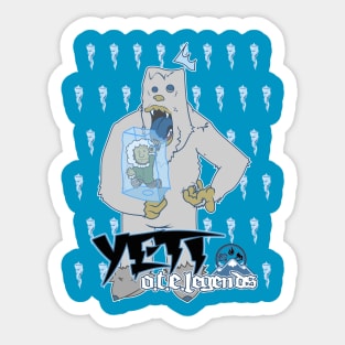 OTE Yeti legend Sticker